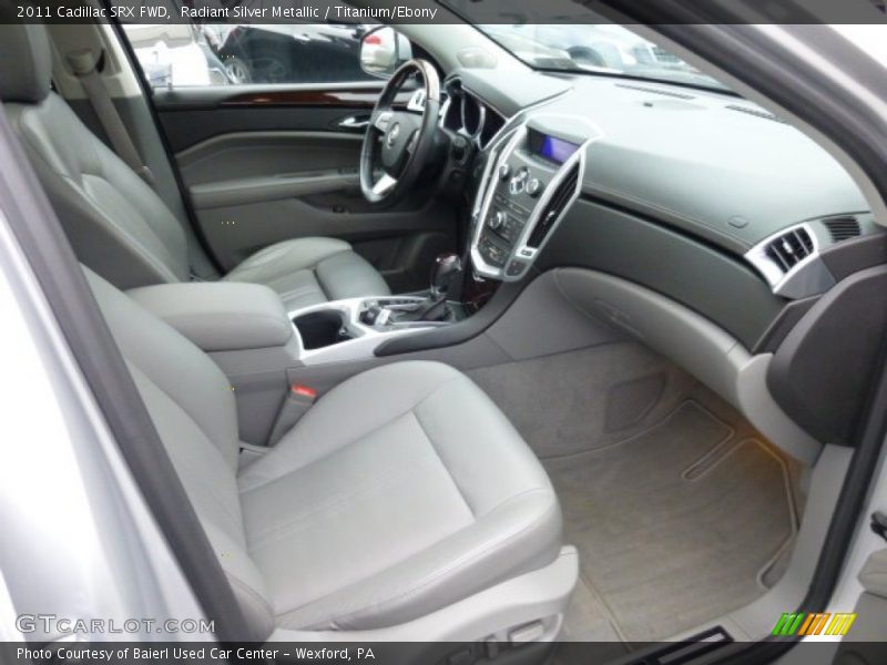 Radiant Silver Metallic / Titanium/Ebony 2011 Cadillac SRX FWD