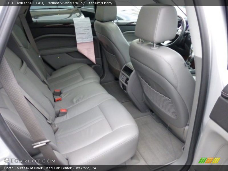 Radiant Silver Metallic / Titanium/Ebony 2011 Cadillac SRX FWD
