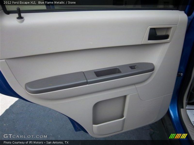 Blue Flame Metallic / Stone 2012 Ford Escape XLS