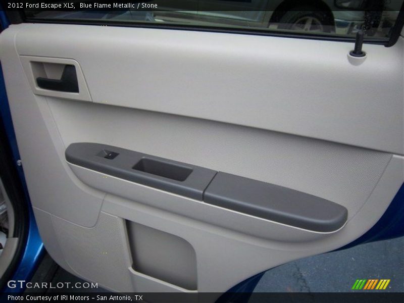 Blue Flame Metallic / Stone 2012 Ford Escape XLS