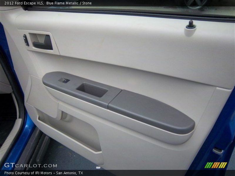 Blue Flame Metallic / Stone 2012 Ford Escape XLS