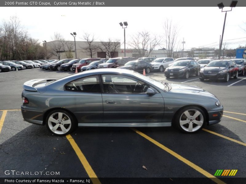 Cyclone Gray Metallic / Black 2006 Pontiac GTO Coupe