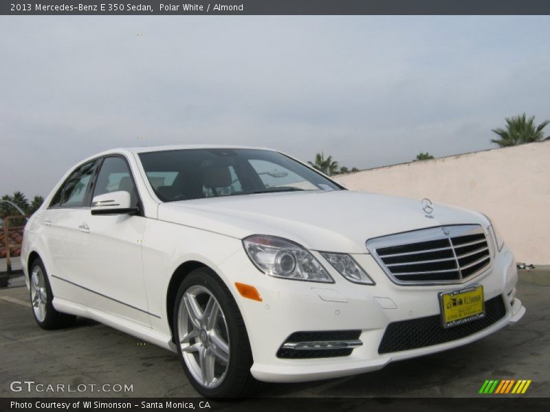 Polar White / Almond 2013 Mercedes-Benz E 350 Sedan