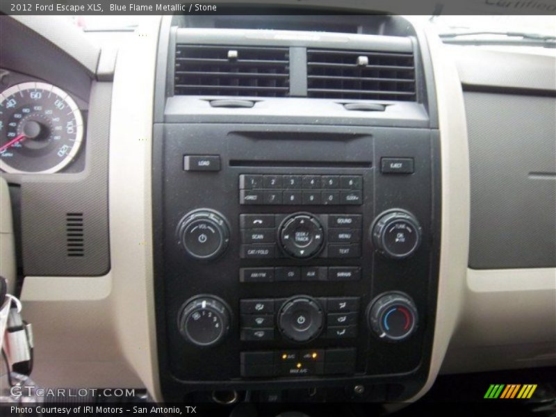Blue Flame Metallic / Stone 2012 Ford Escape XLS