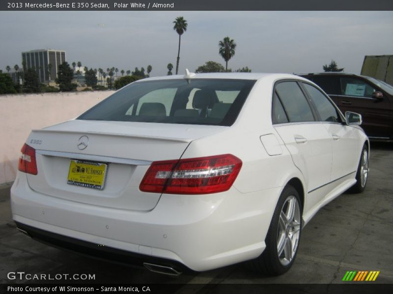 Polar White / Almond 2013 Mercedes-Benz E 350 Sedan