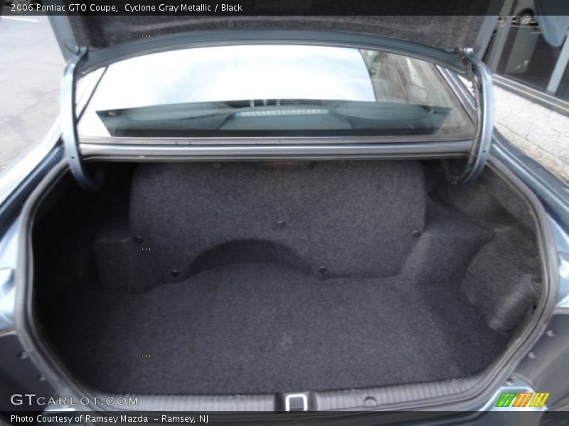  2006 GTO Coupe Trunk