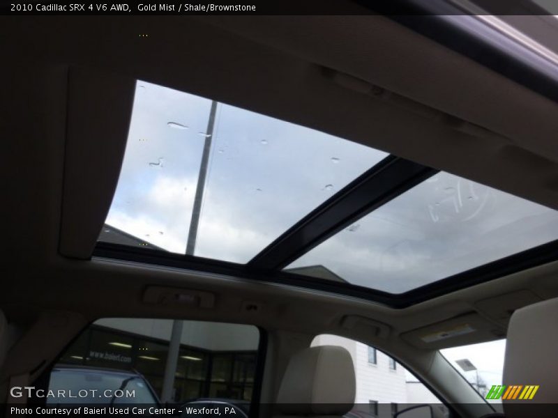 Gold Mist / Shale/Brownstone 2010 Cadillac SRX 4 V6 AWD