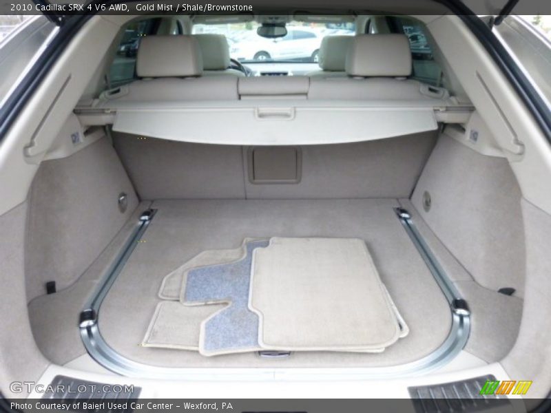 Gold Mist / Shale/Brownstone 2010 Cadillac SRX 4 V6 AWD