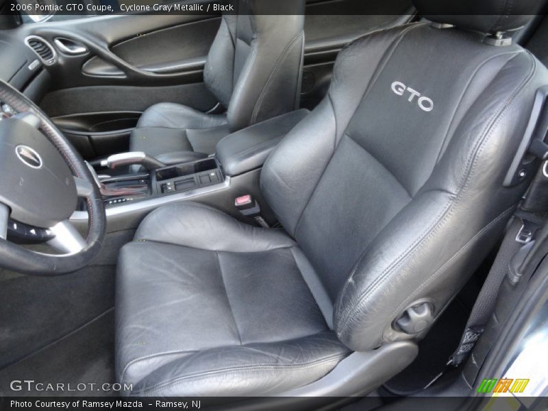 Front Seat of 2006 GTO Coupe