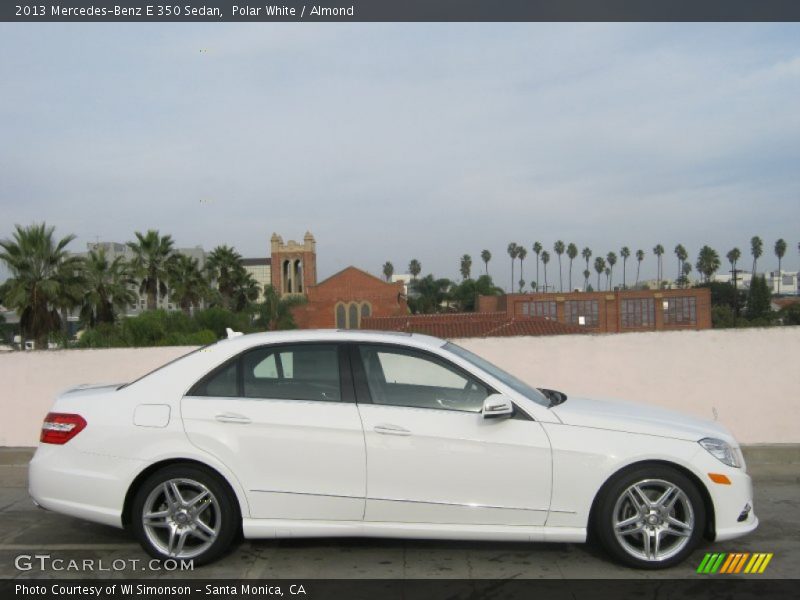 Polar White / Almond 2013 Mercedes-Benz E 350 Sedan