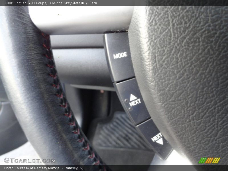 Cyclone Gray Metallic / Black 2006 Pontiac GTO Coupe
