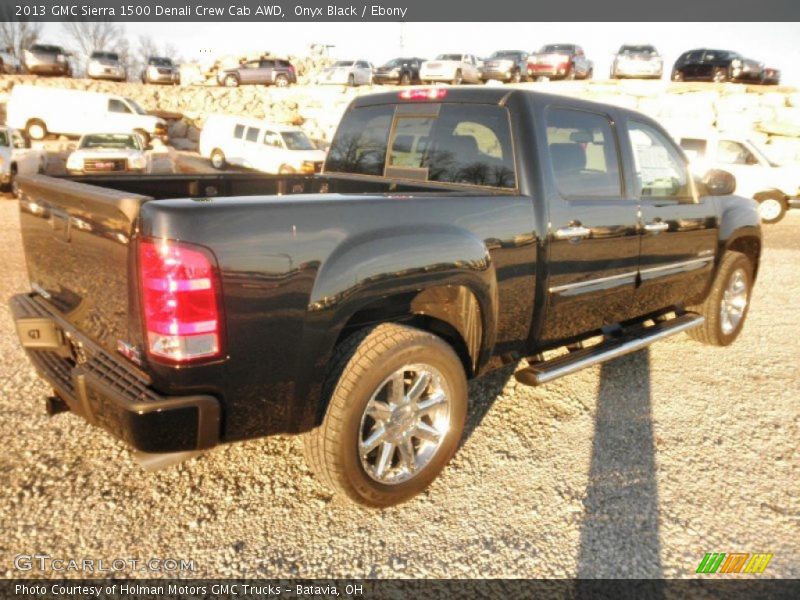 Onyx Black / Ebony 2013 GMC Sierra 1500 Denali Crew Cab AWD