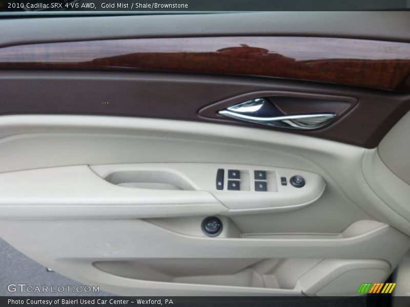 Gold Mist / Shale/Brownstone 2010 Cadillac SRX 4 V6 AWD