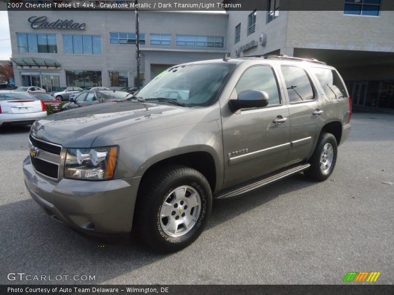 Graystone Metallic / Dark Titanium/Light Titanium 2007 Chevrolet Tahoe LT 4x4