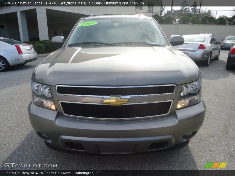 Graystone Metallic / Dark Titanium/Light Titanium 2007 Chevrolet Tahoe LT 4x4