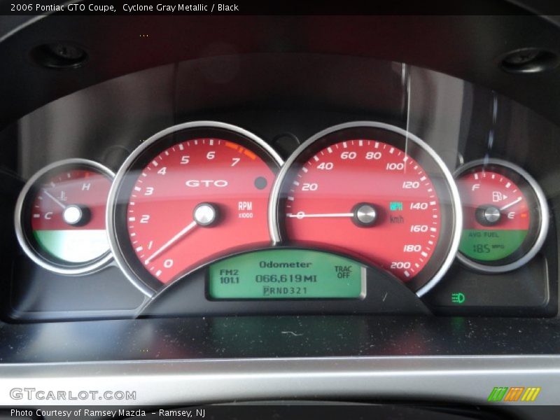  2006 GTO Coupe Coupe Gauges