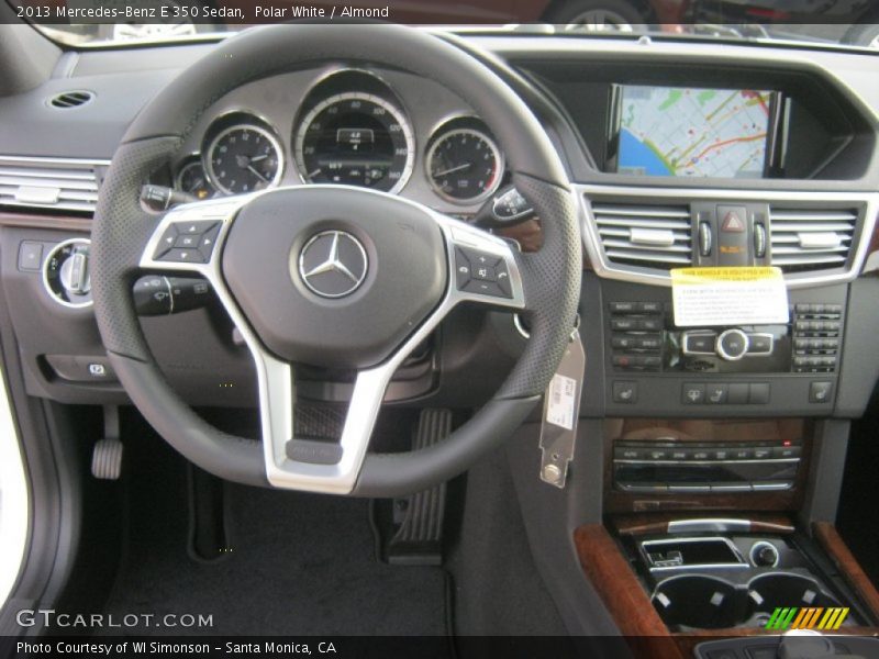Polar White / Almond 2013 Mercedes-Benz E 350 Sedan
