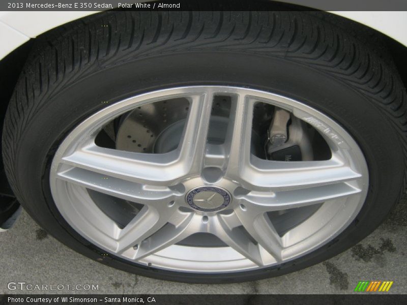 Polar White / Almond 2013 Mercedes-Benz E 350 Sedan