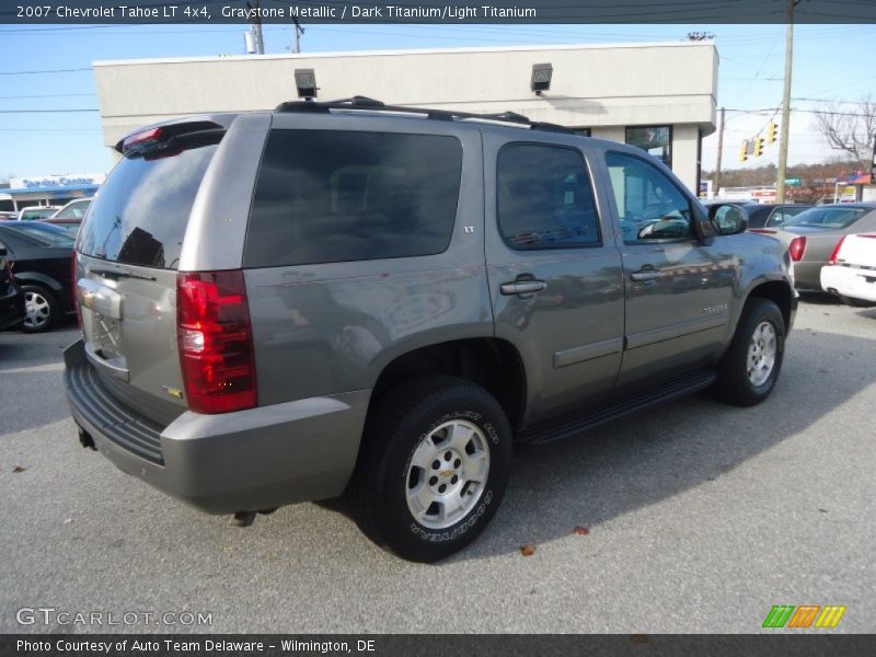 Graystone Metallic / Dark Titanium/Light Titanium 2007 Chevrolet Tahoe LT 4x4