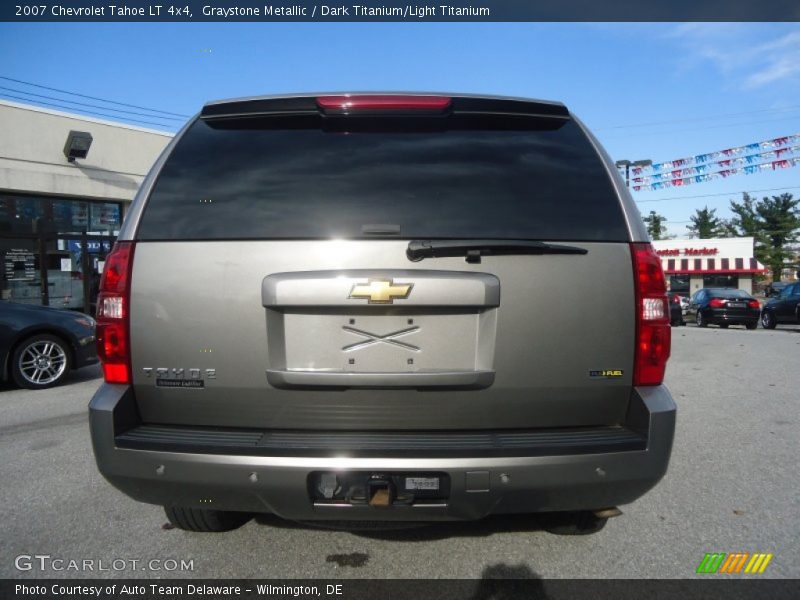 Graystone Metallic / Dark Titanium/Light Titanium 2007 Chevrolet Tahoe LT 4x4