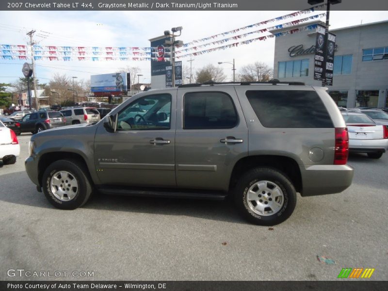 Graystone Metallic / Dark Titanium/Light Titanium 2007 Chevrolet Tahoe LT 4x4