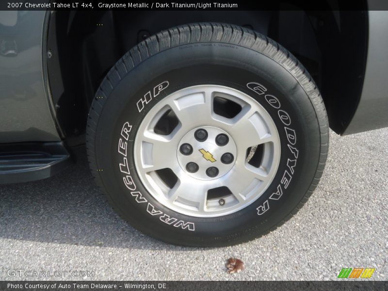 Graystone Metallic / Dark Titanium/Light Titanium 2007 Chevrolet Tahoe LT 4x4