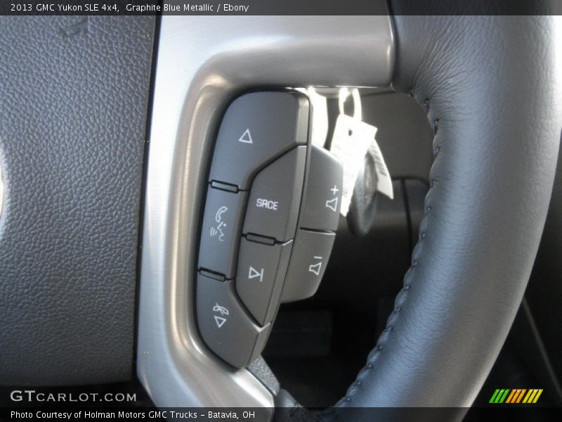 Graphite Blue Metallic / Ebony 2013 GMC Yukon SLE 4x4