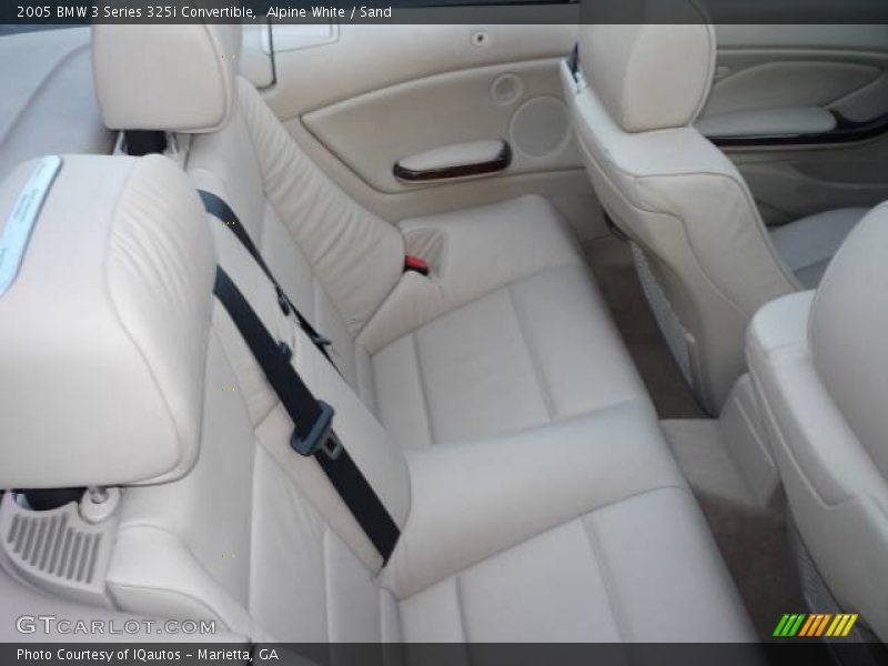 Alpine White / Sand 2005 BMW 3 Series 325i Convertible
