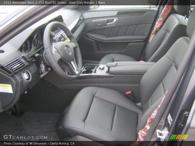 Front Seat of 2013 E 350 BlueTEC Sedan