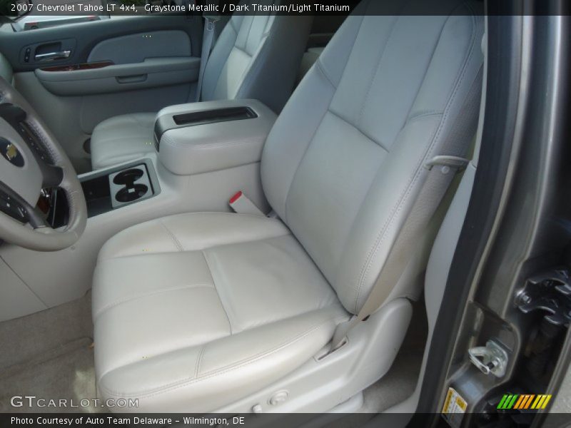 Graystone Metallic / Dark Titanium/Light Titanium 2007 Chevrolet Tahoe LT 4x4