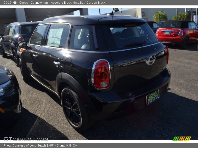 Absolute Black Metallic / Carbon Black 2012 Mini Cooper Countryman