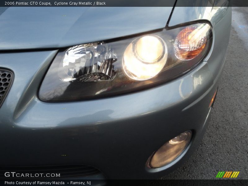 Cyclone Gray Metallic / Black 2006 Pontiac GTO Coupe
