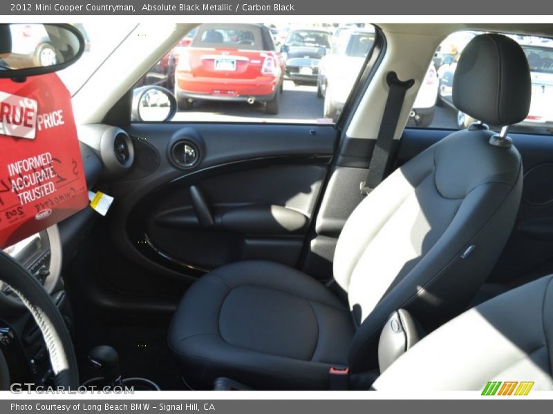 Absolute Black Metallic / Carbon Black 2012 Mini Cooper Countryman