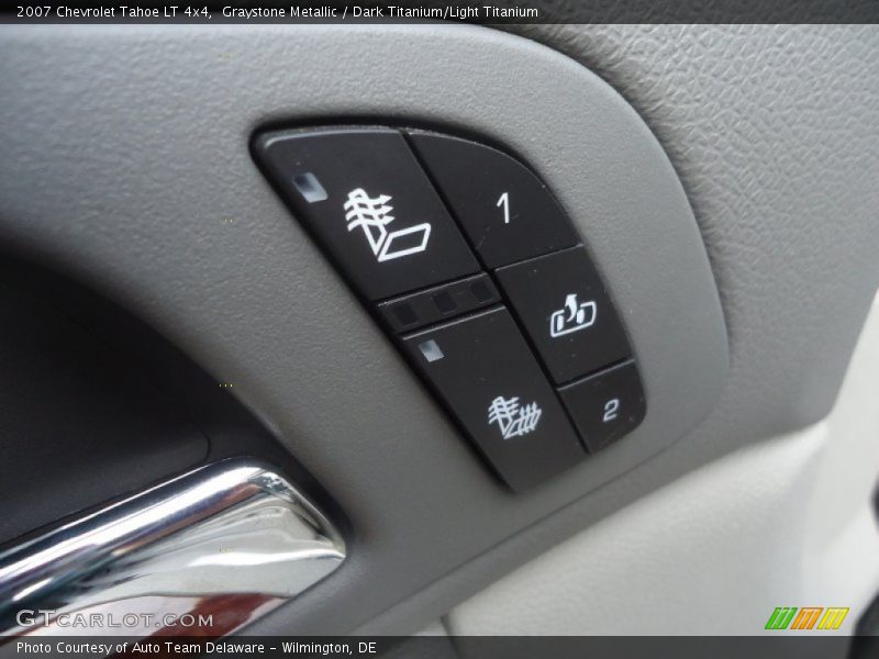 Graystone Metallic / Dark Titanium/Light Titanium 2007 Chevrolet Tahoe LT 4x4