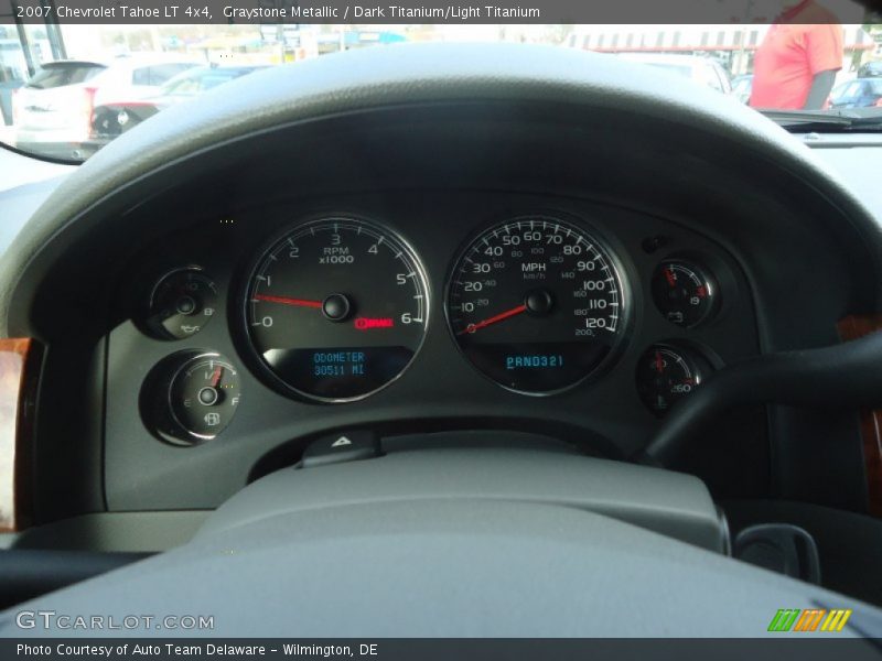 Graystone Metallic / Dark Titanium/Light Titanium 2007 Chevrolet Tahoe LT 4x4