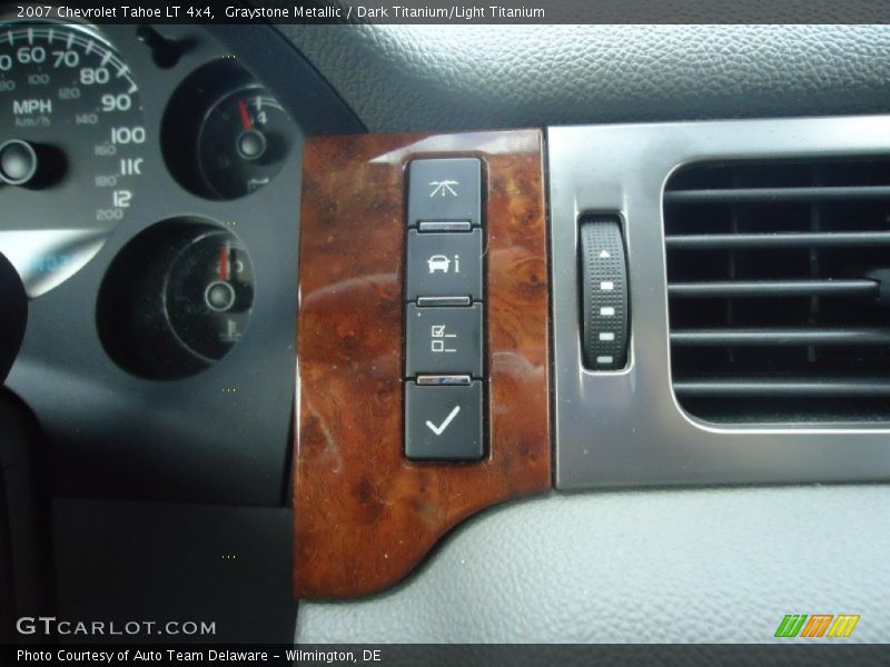 Graystone Metallic / Dark Titanium/Light Titanium 2007 Chevrolet Tahoe LT 4x4