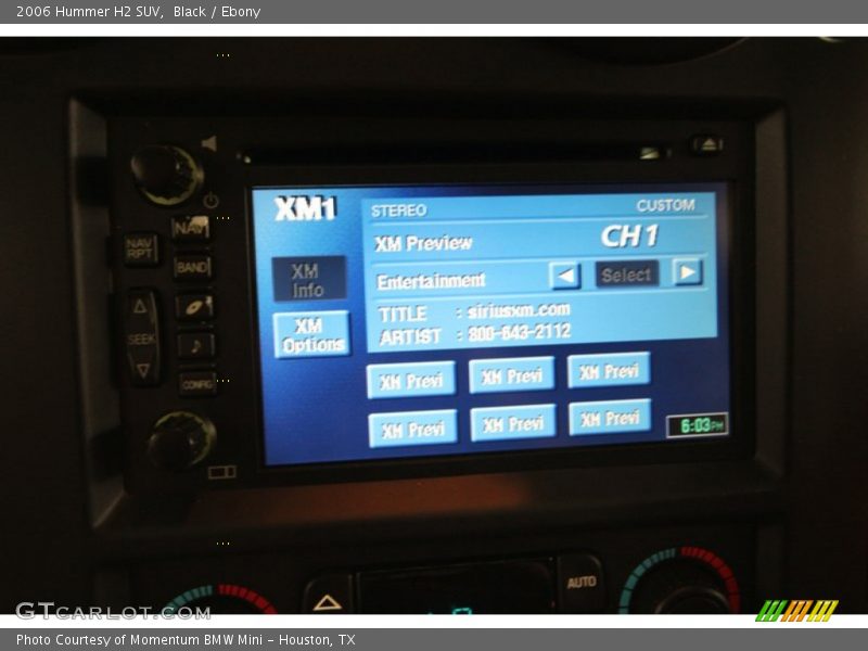 Black / Ebony 2006 Hummer H2 SUV