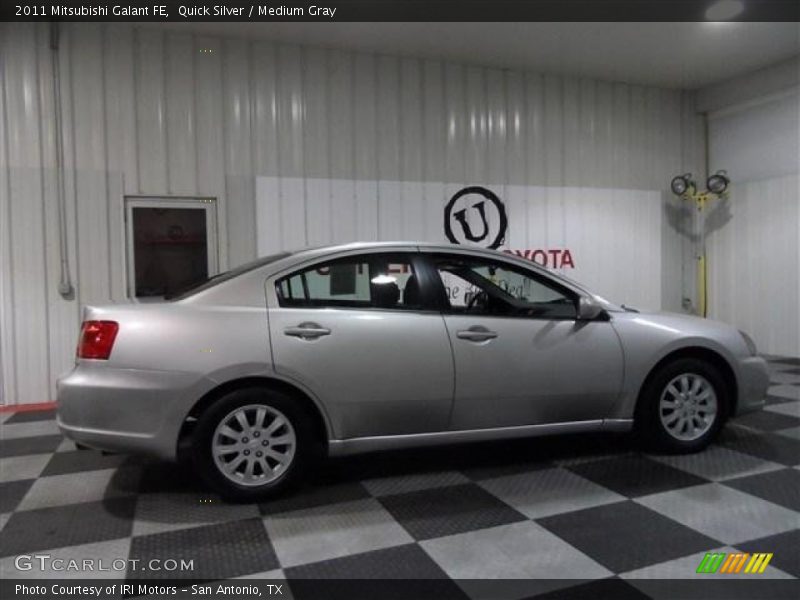 Quick Silver / Medium Gray 2011 Mitsubishi Galant FE