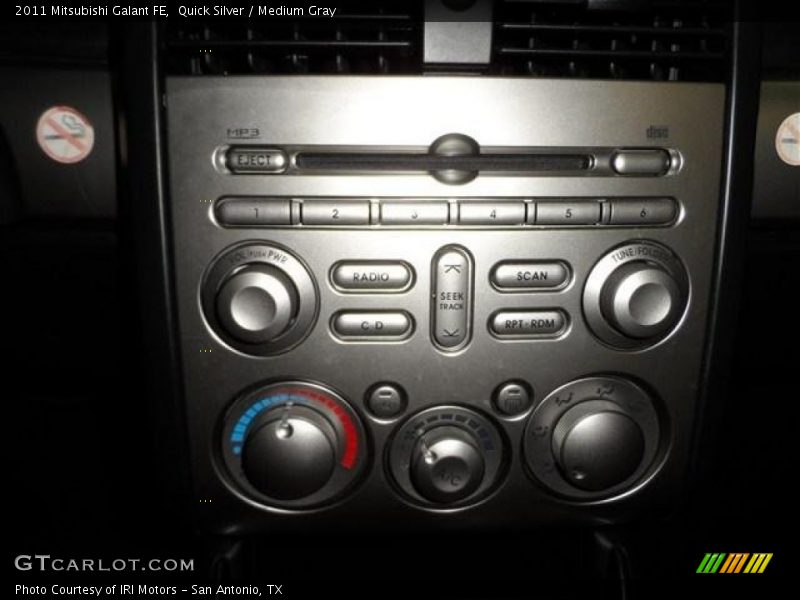 Quick Silver / Medium Gray 2011 Mitsubishi Galant FE