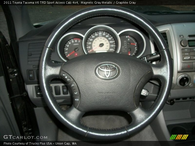 Magnetic Gray Metallic / Graphite Gray 2011 Toyota Tacoma V6 TRD Sport Access Cab 4x4