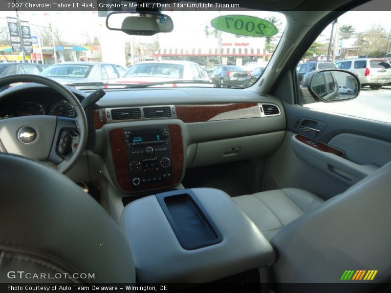Graystone Metallic / Dark Titanium/Light Titanium 2007 Chevrolet Tahoe LT 4x4