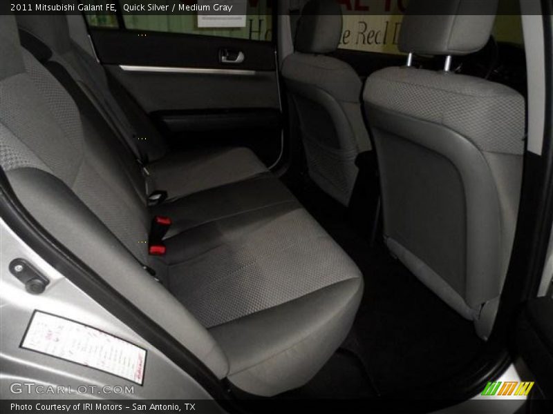 Quick Silver / Medium Gray 2011 Mitsubishi Galant FE