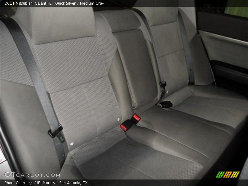 Quick Silver / Medium Gray 2011 Mitsubishi Galant FE