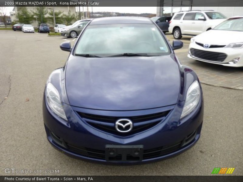 Kona Blue Mica / Gray 2009 Mazda MAZDA6 i Sport