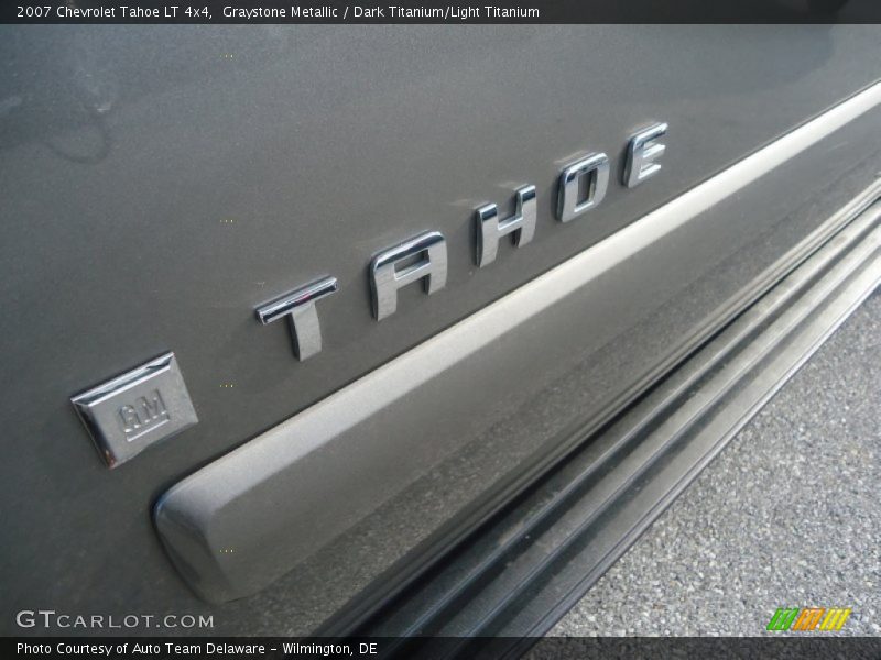 Graystone Metallic / Dark Titanium/Light Titanium 2007 Chevrolet Tahoe LT 4x4