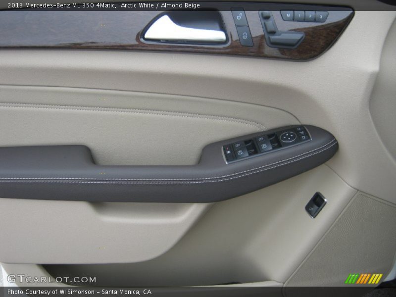 Arctic White / Almond Beige 2013 Mercedes-Benz ML 350 4Matic