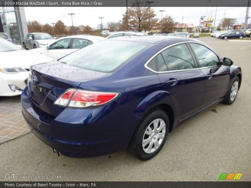 Kona Blue Mica / Gray 2009 Mazda MAZDA6 i Sport