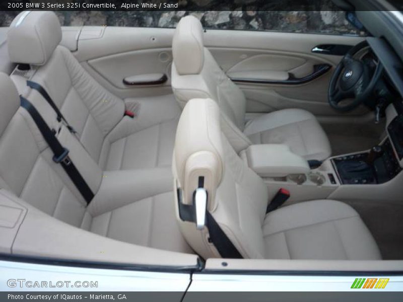 Alpine White / Sand 2005 BMW 3 Series 325i Convertible