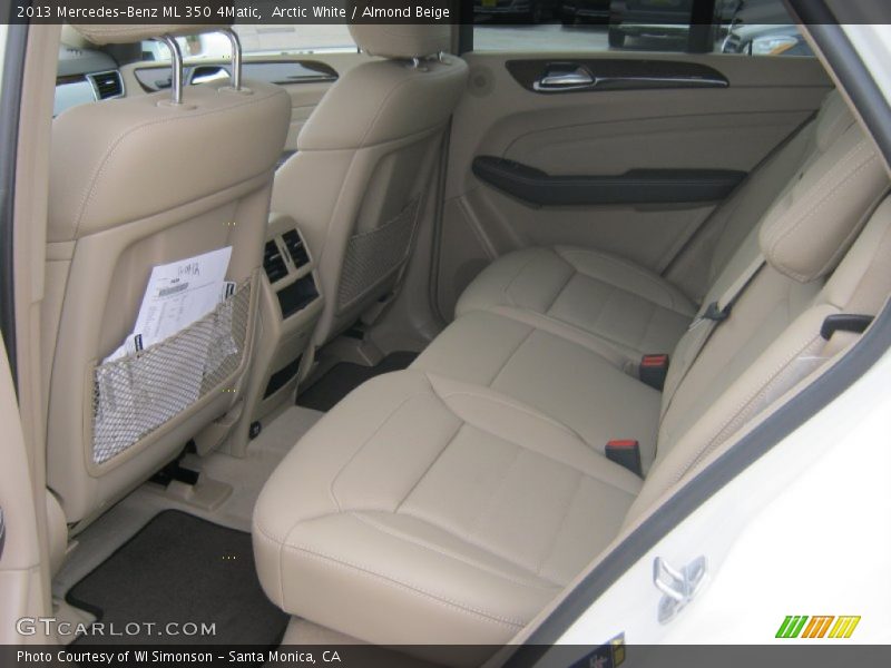 Arctic White / Almond Beige 2013 Mercedes-Benz ML 350 4Matic