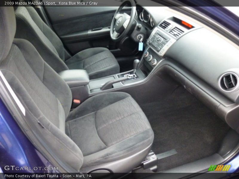 Kona Blue Mica / Gray 2009 Mazda MAZDA6 i Sport